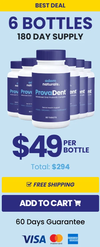 Provadent 6 Bottles